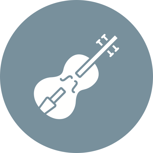 violín icono gratis