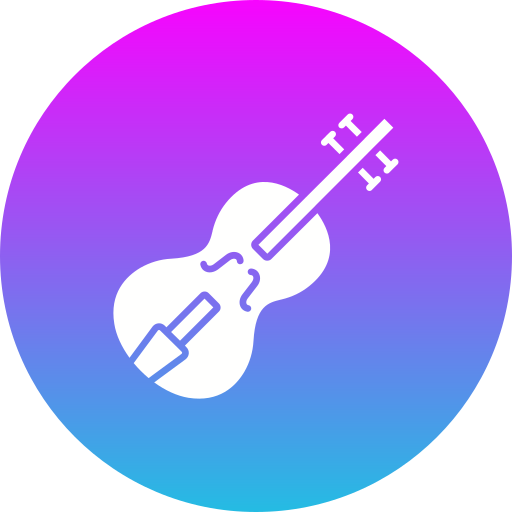 violín icono gratis