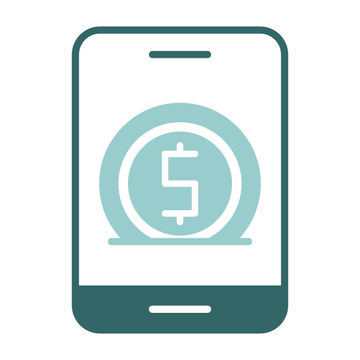 Online saving free icon