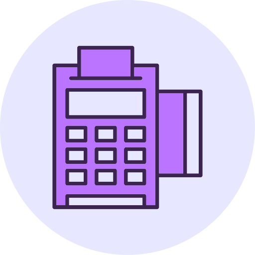 punto de venta icono gratis