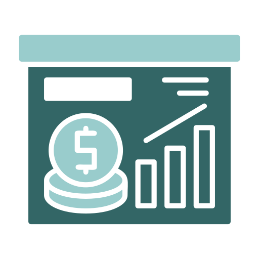 Экономический рост бесплатно иконка