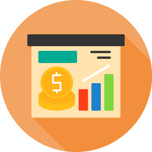 Экономический рост бесплатно иконка