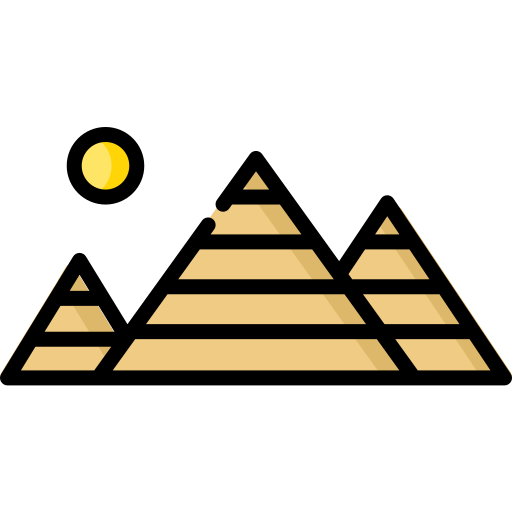 pirámide icono gratis pirámide icono gratis