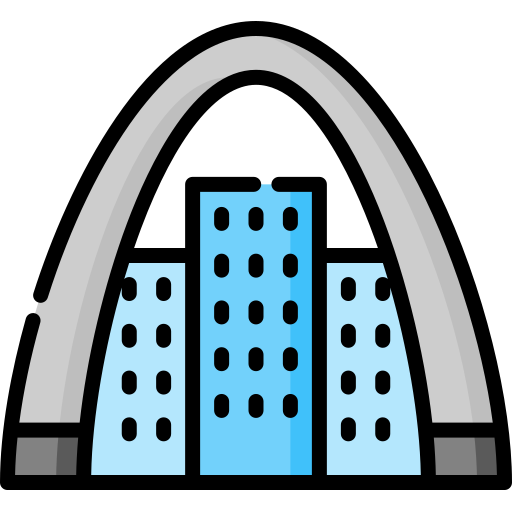 arco de la entrada icono gratis