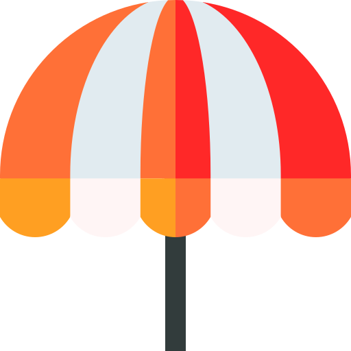 Beach umbrella - Free holidays icons