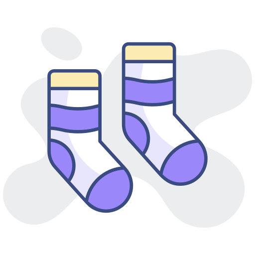 chaussettes Icône gratuit chaussettes Icône gratuit