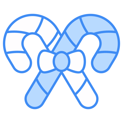 bastón de caramelo icono gratis