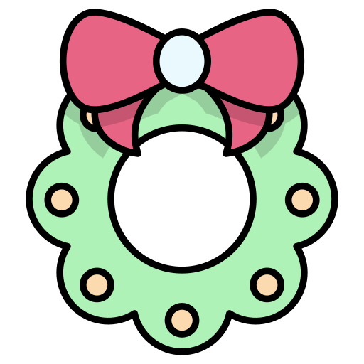 guirnalda icono gratis
