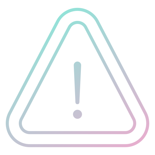 Warning free icon Warning free icon