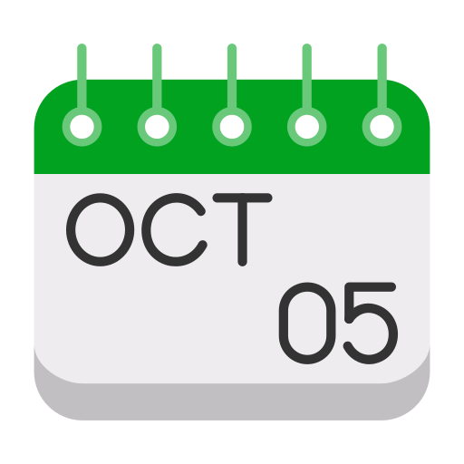 십월 무료 아이콘