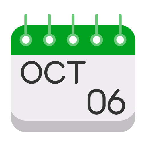 십월 무료 아이콘