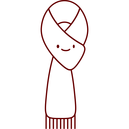 bufanda icono gratis