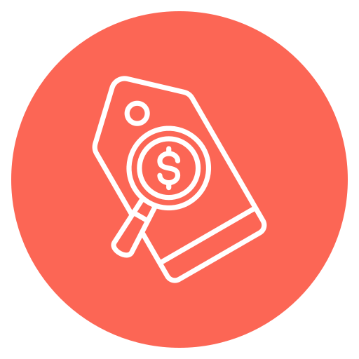 analyse des prix Icône gratuit analyse des prix Icône gratuit