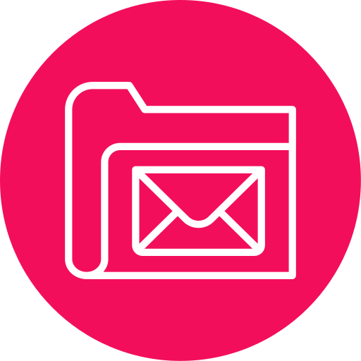 carpeta de correo icono gratis