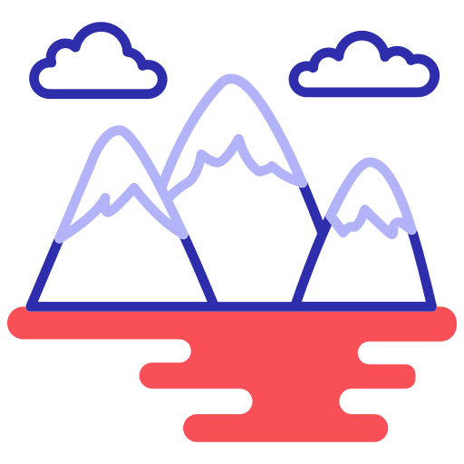 montagne Icône gratuit