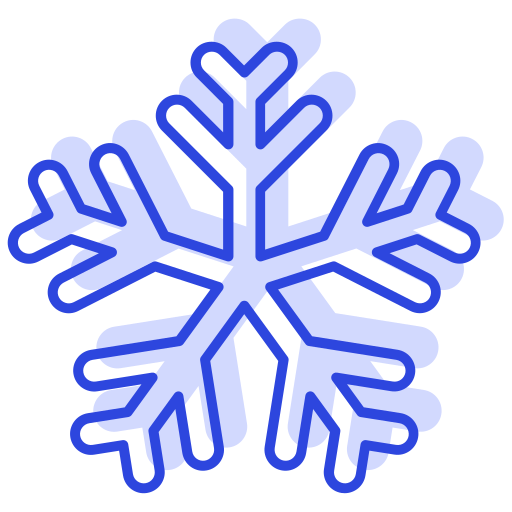 copo de nieve icono gratis