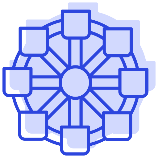 grande roue Icône gratuit