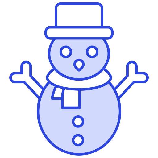 muñeco de nieve icono gratis