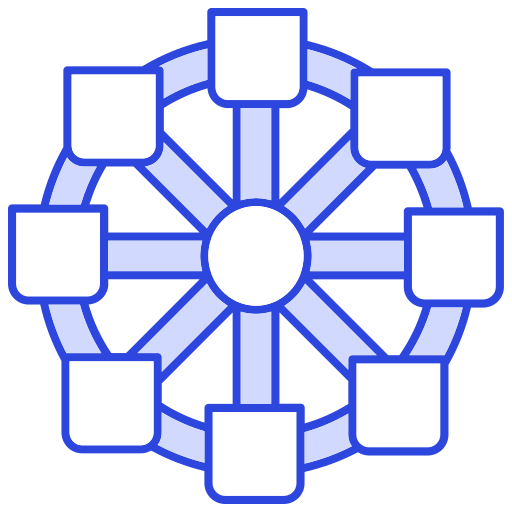 grande roue Icône gratuit