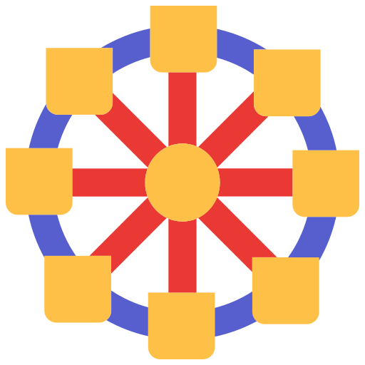 grande roue Icône gratuit