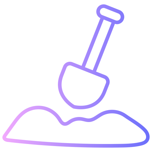 montones de nieve icono gratis