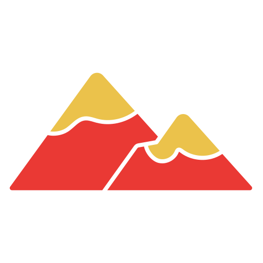 montañas icono gratis