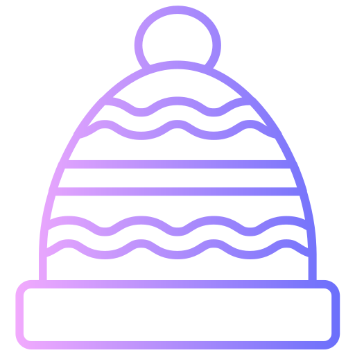 gorro de invierno icono gratis