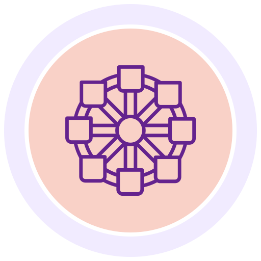 grande roue Icône gratuit