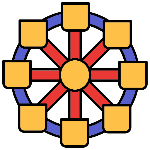 grande roue Icône gratuit