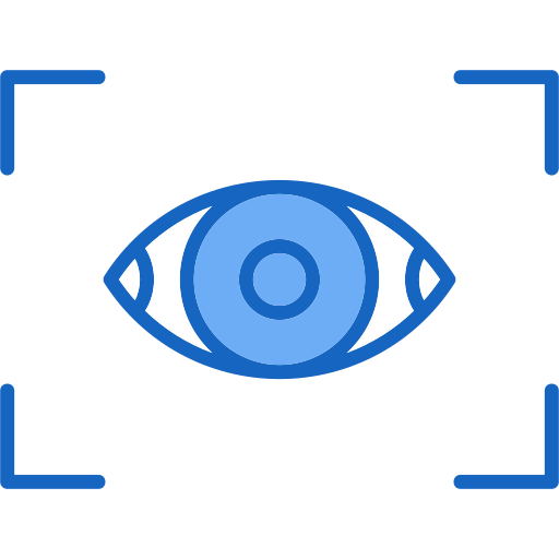 visión icono gratis