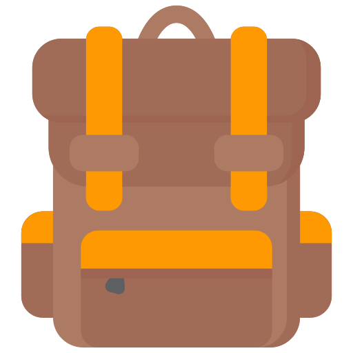 mochila icono gratis