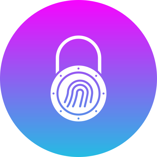 huella dactilar icono gratis