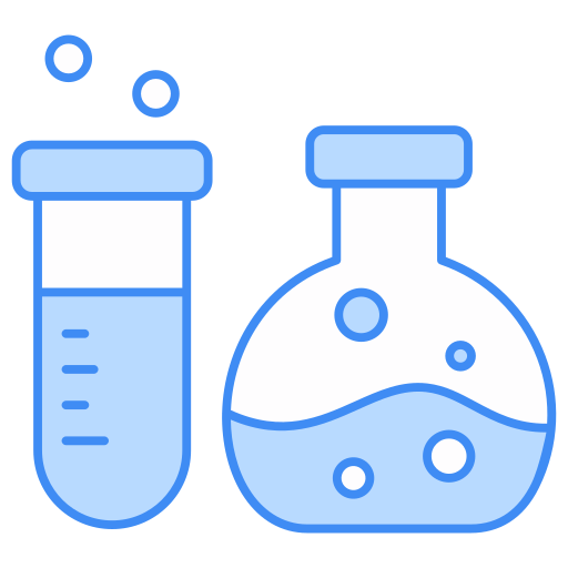 matraz químico icono gratis
