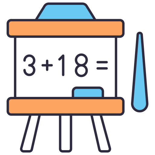 Maths education free icon