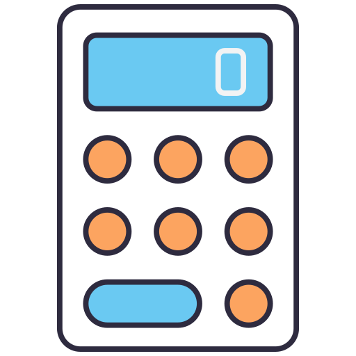 Calculator free icon Calculator free icon