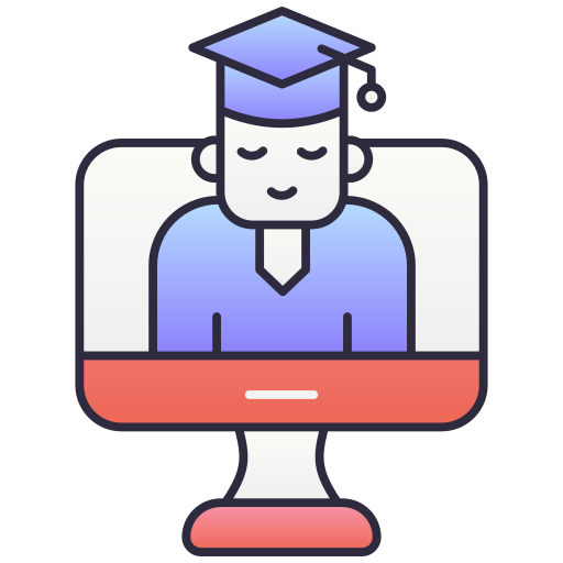 diplôme en ligne Icône gratuit diplôme en ligne Icône gratuit