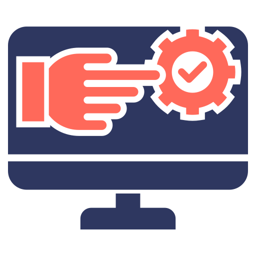service en ligne Icône gratuit