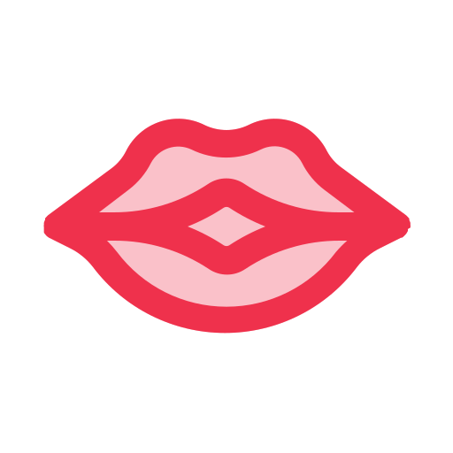 labios icono gratis