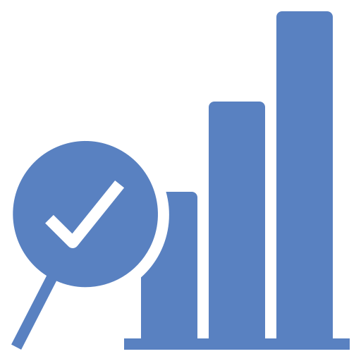 informe de evaluación icono gratis