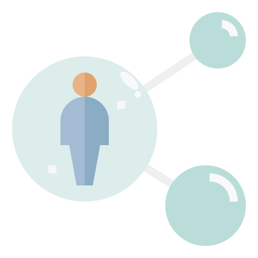 marketing social icono gratis