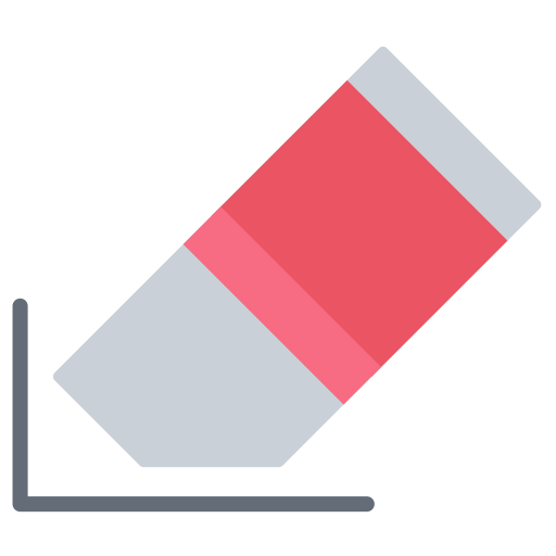 gomme Icône gratuit