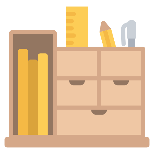 organizador de escritorio icono gratis