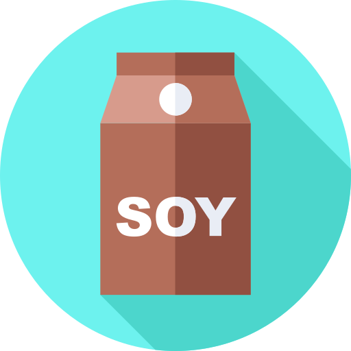 Soy milk free icon Soy milk free icon