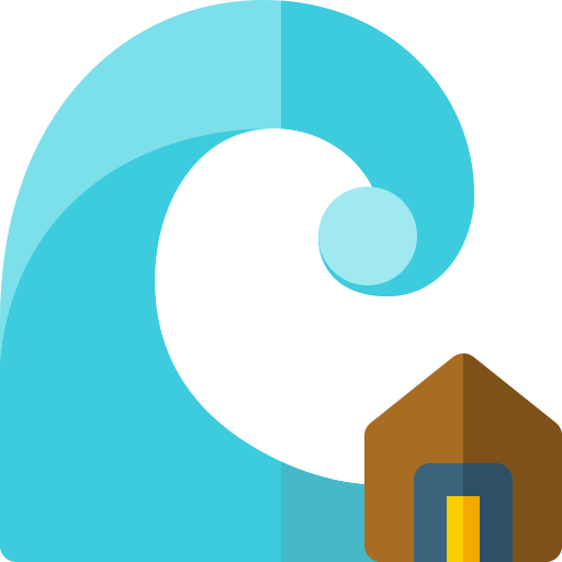 Tsunami icono gratis