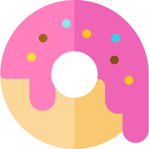 Rosquilla icono gratis