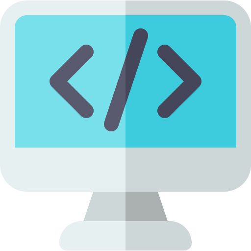 Code Basic Rounded Flat icon