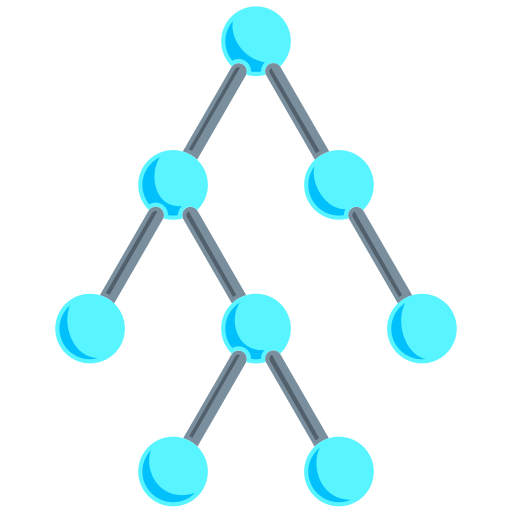 Árbol de decisión icono gratis