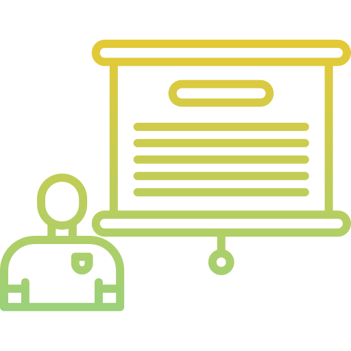 capacitación icono gratis