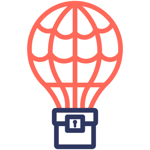 heißluftballon kostenlos Icon