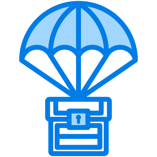 parachutisme Icône gratuit parachutisme Icône gratuit